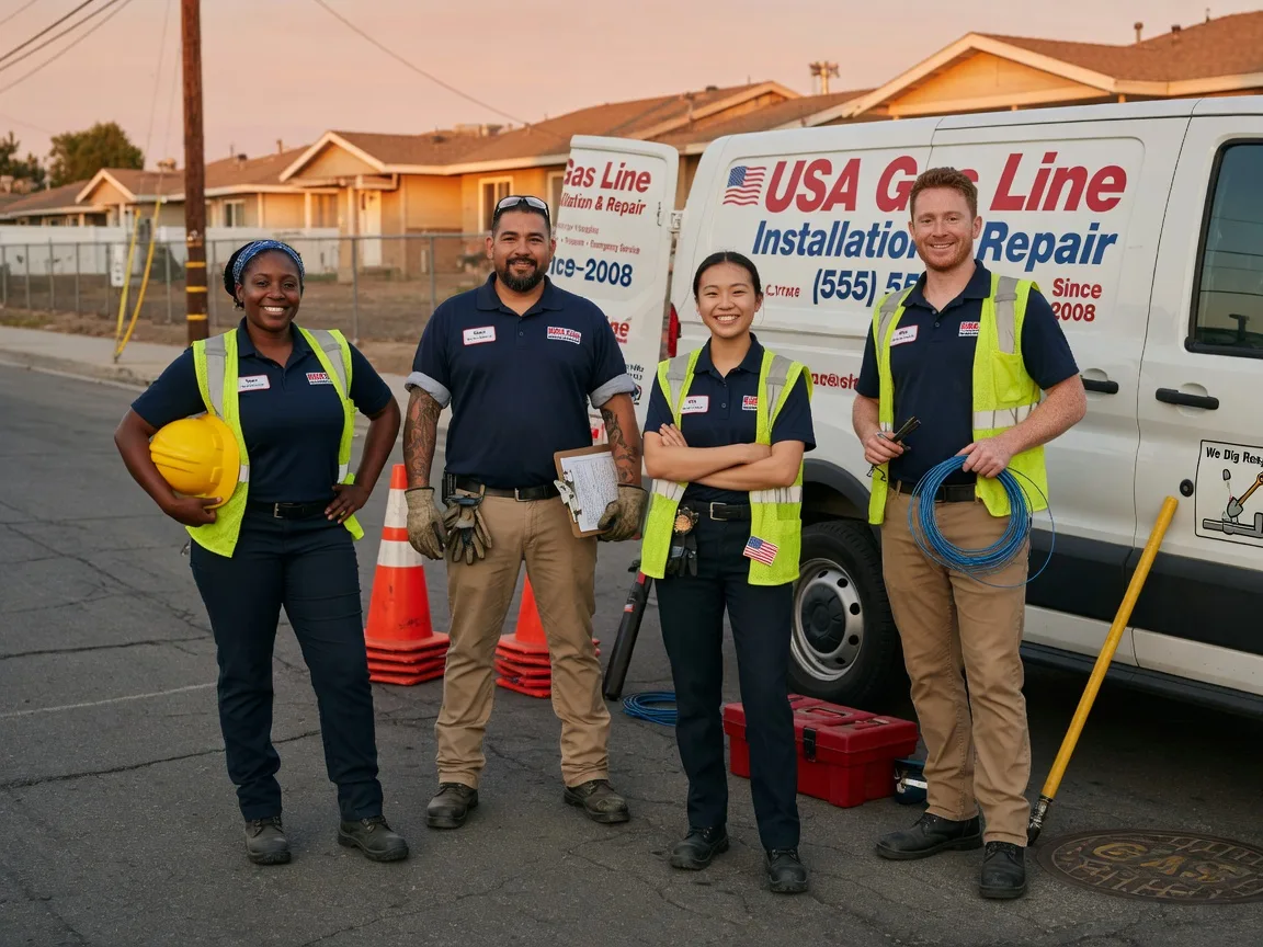 Gas Line Installation company in Wheeler, TX